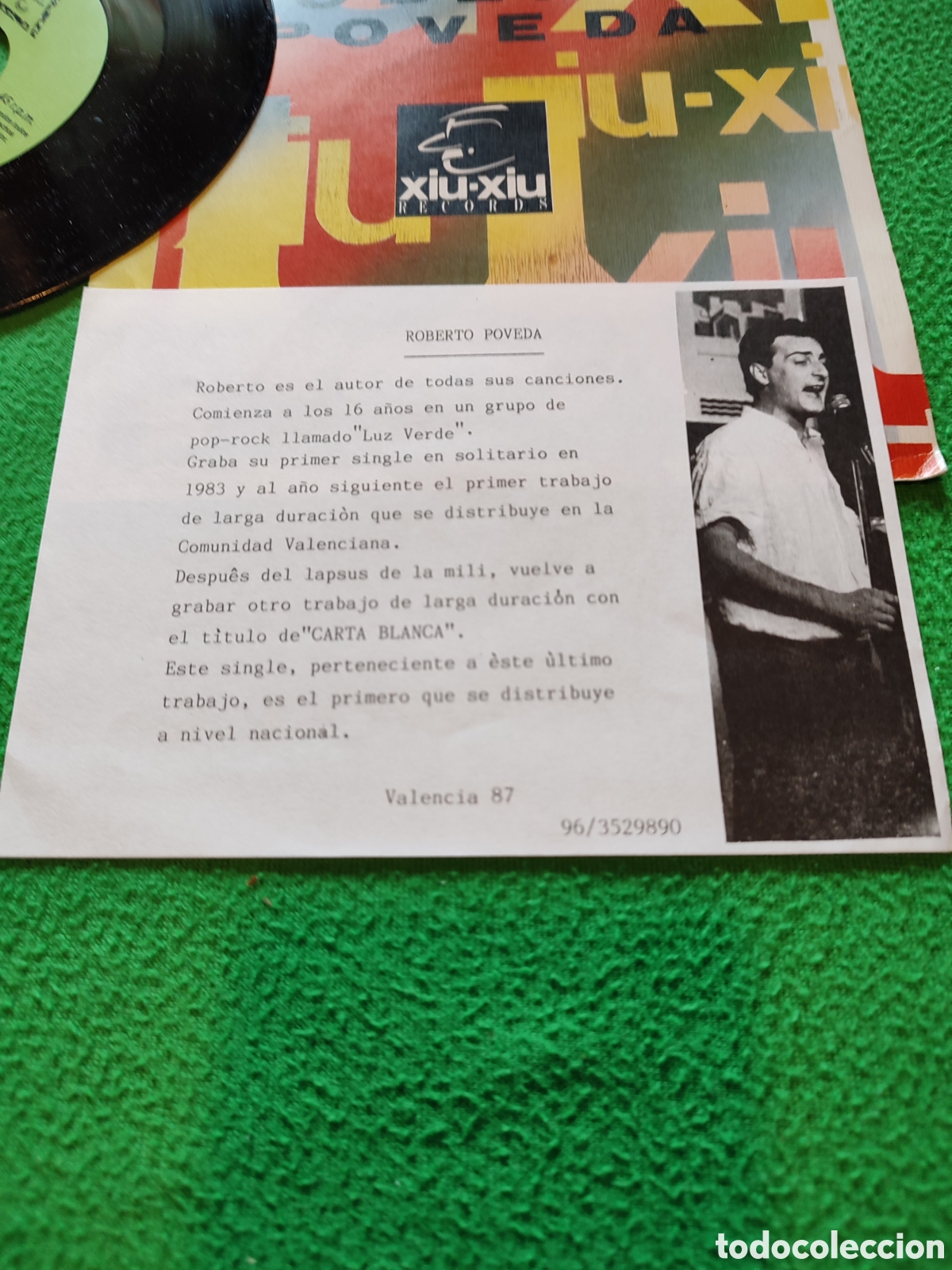 Discos de vinilo: Roberto Poveda - Como late esta ciudad - Foto 3