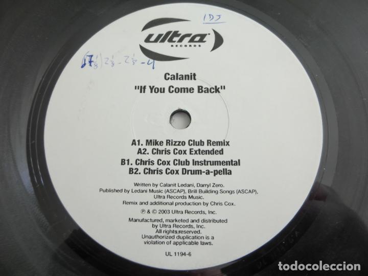 Discos de vinilo: Calanit &lrm;&ndash; If You Come Back - Foto 3