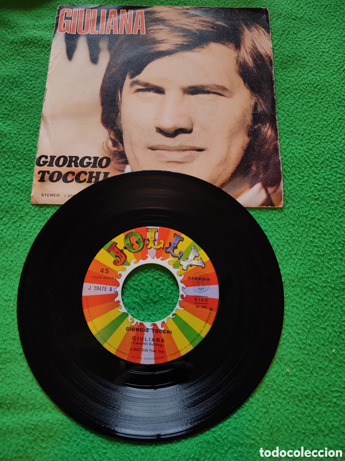 Discos de vinilo: Giorgi Tocchi - Giuliana Vinilo single - Foto 2
