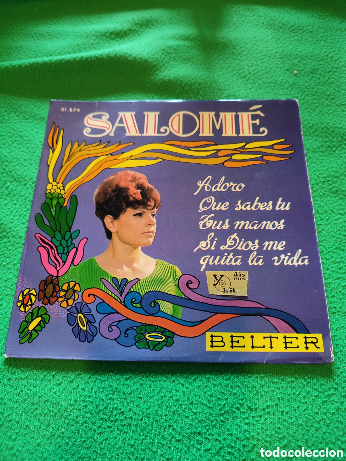 Discos de vinilo: Salom&eacute; - Adoro+ 3 - Foto 1