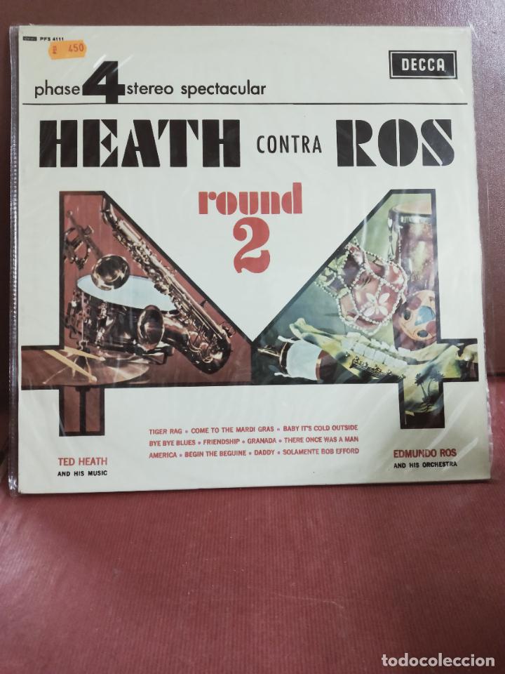 Discos de vinilo: HEATH CONTRA ROS - ROUND 2 - LP DECCA 1967 - Foto 1