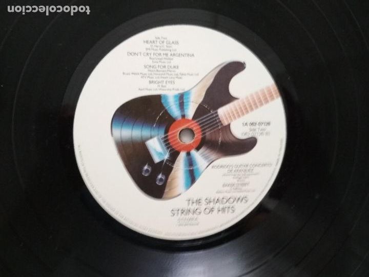 Discos de vinilo: the shadows, string of hits,1979 - Foto 2