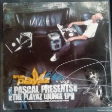Discos de vinilo: PASCAL ‎– THE PLAYAZ LOUNGE EP UK 2004 DRUM N BASS