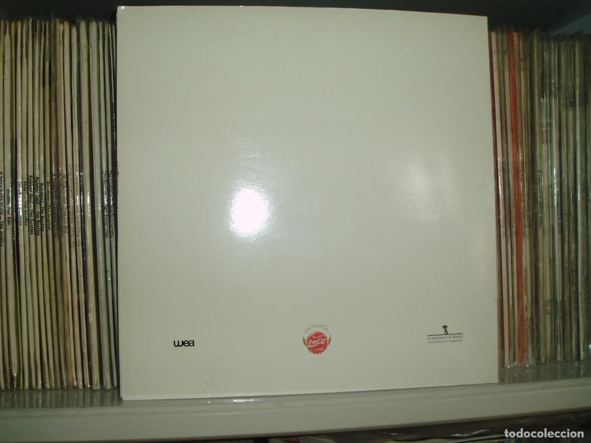 Discos de vinilo: MIGUEL BOS&Eacute; LP LOS CHICOS NO LLORAN PROMO CON GATEFOLDER E INSERTS ESPA&Ntilde;A 1990 - Foto 2