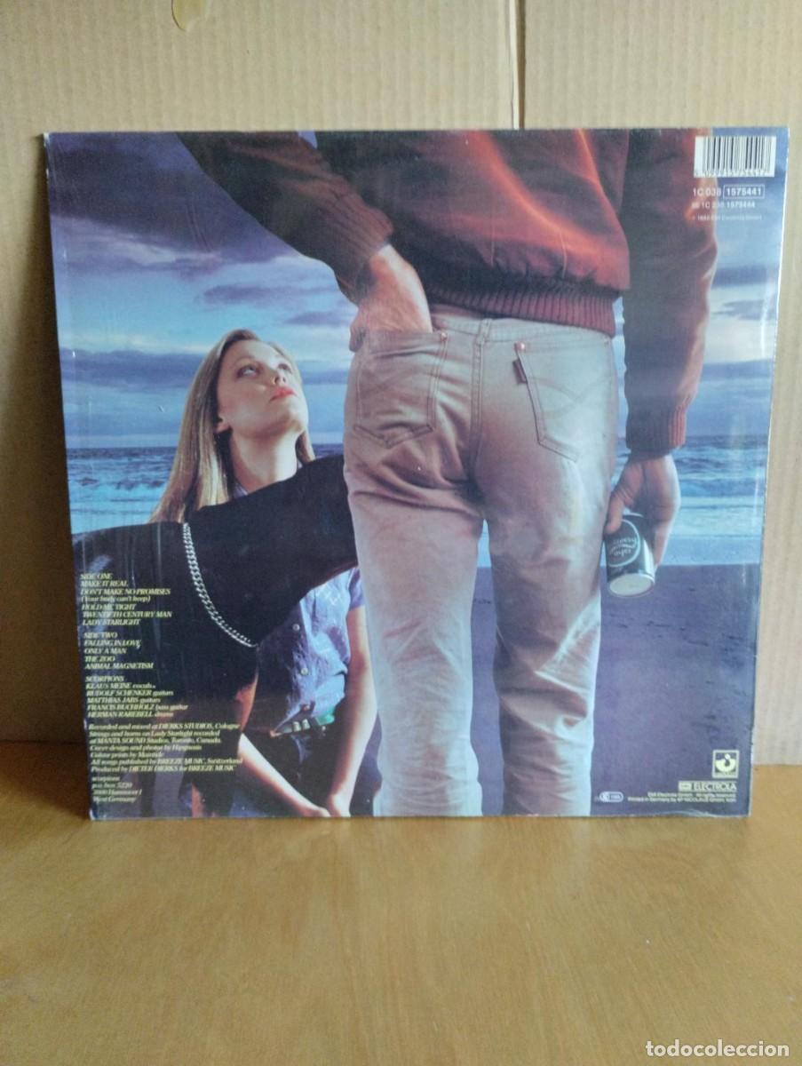 Discos de vinilo: SCORPIONS --- ANIMAL MAGNETISM - Foto 2