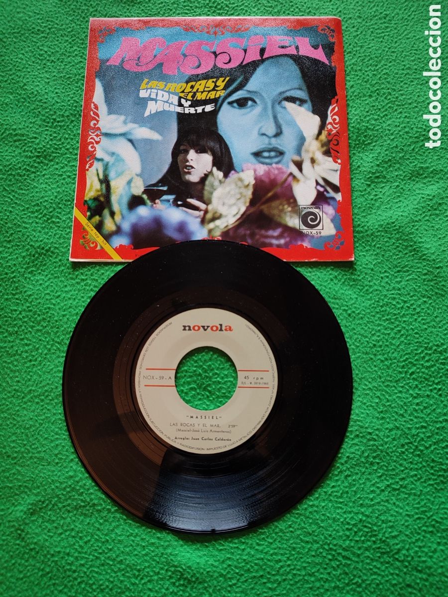 Discos de vinilo: Massiel - Las rocas y el mar - Foto 2