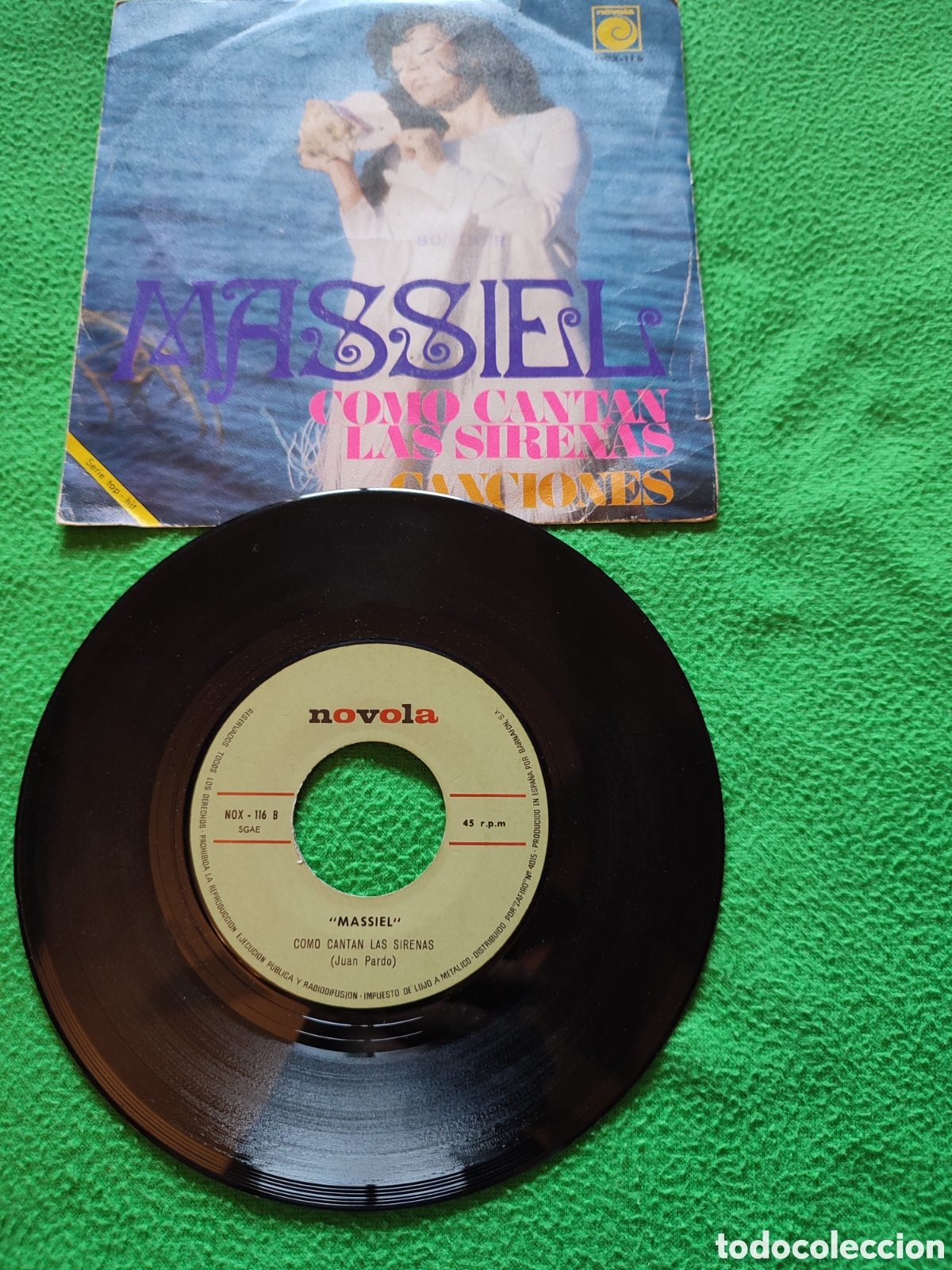 Discos de vinilo: Massiel - Como cantan las sirenas - Foto 2