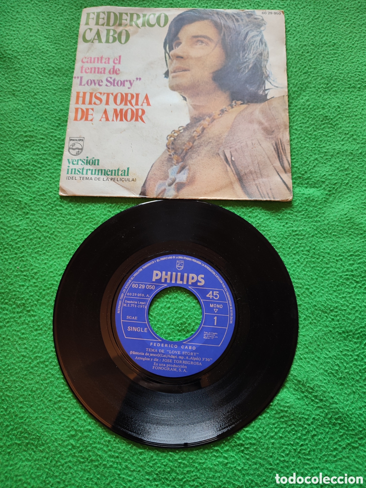Discos de vinilo: Federico Cabo - Love Story - Foto 2