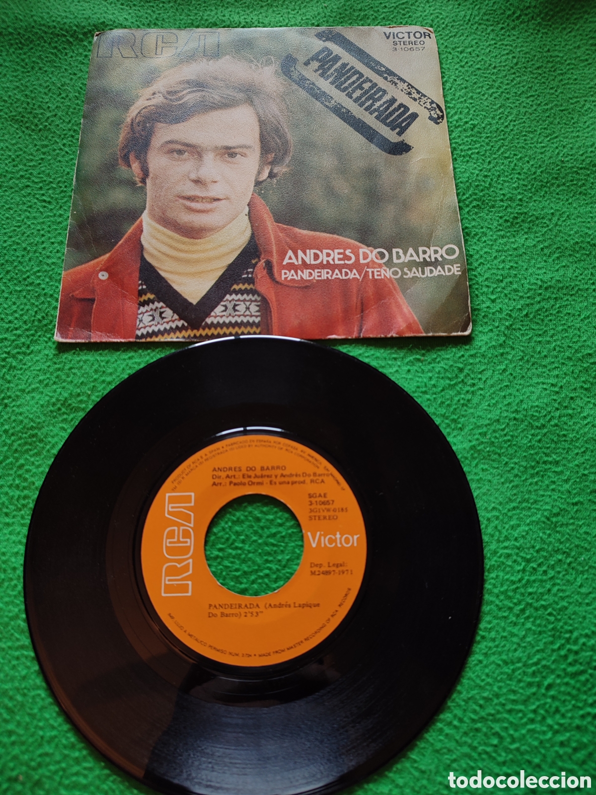 Discos de vinilo: Andr&eacute;s do Barro - pandeirada - Foto 1
