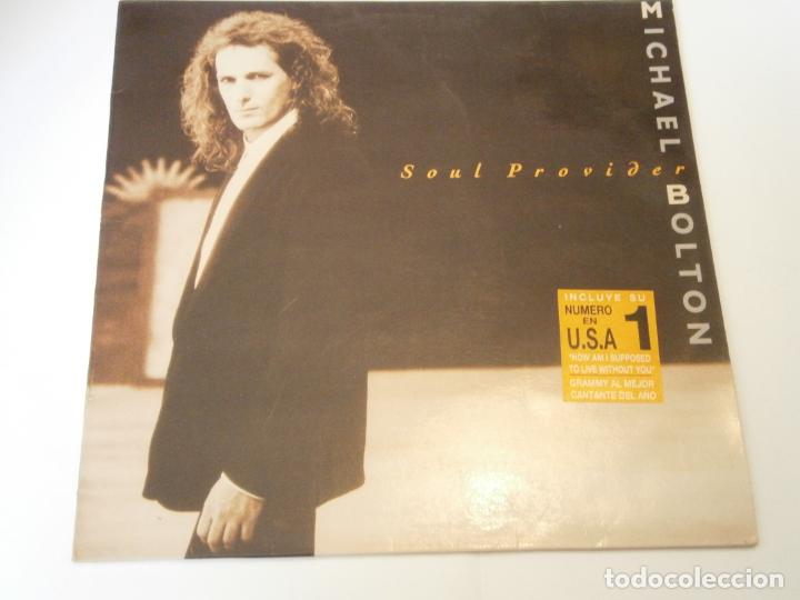 Discos de vinilo: ANTIGUO DISCO LP VINILO - MICHAEL BOLTON - Foto 1
