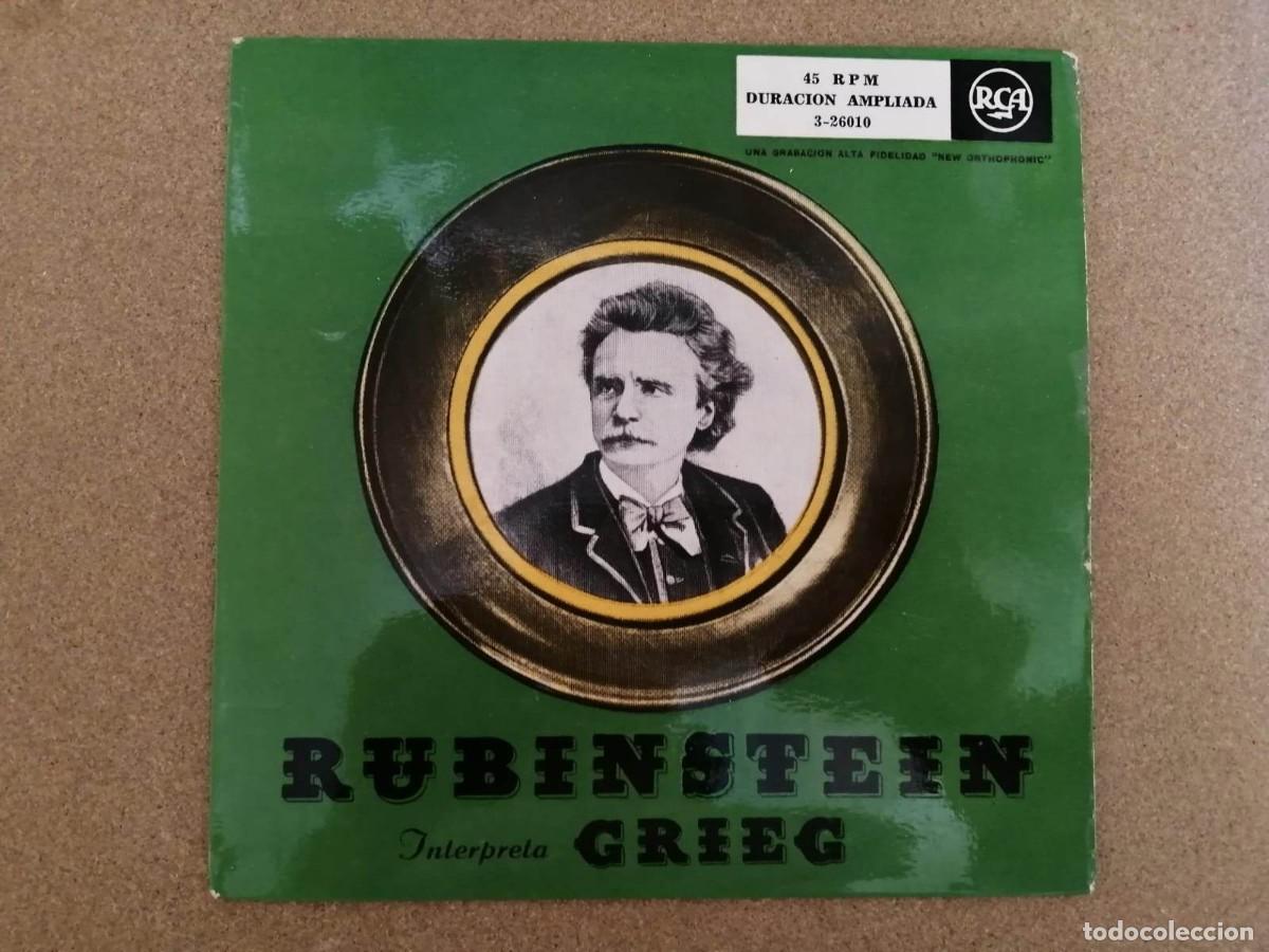 Discos de vinilo: DISCO SINGLE. ARTHUR RUBINSTEIN INTERPRETA A GREEG - Foto 1