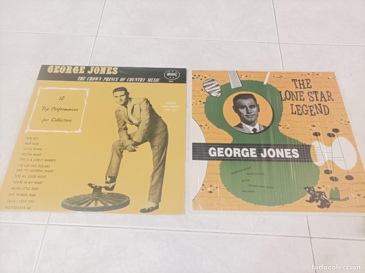 Discos de vinilo: George Jones lps lote - Foto 1
