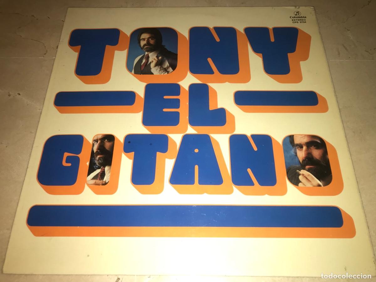 Discos de vinilo: TONY EL GITANO-ORIGINAL COLUMBIA 1982-RARO - Foto 1