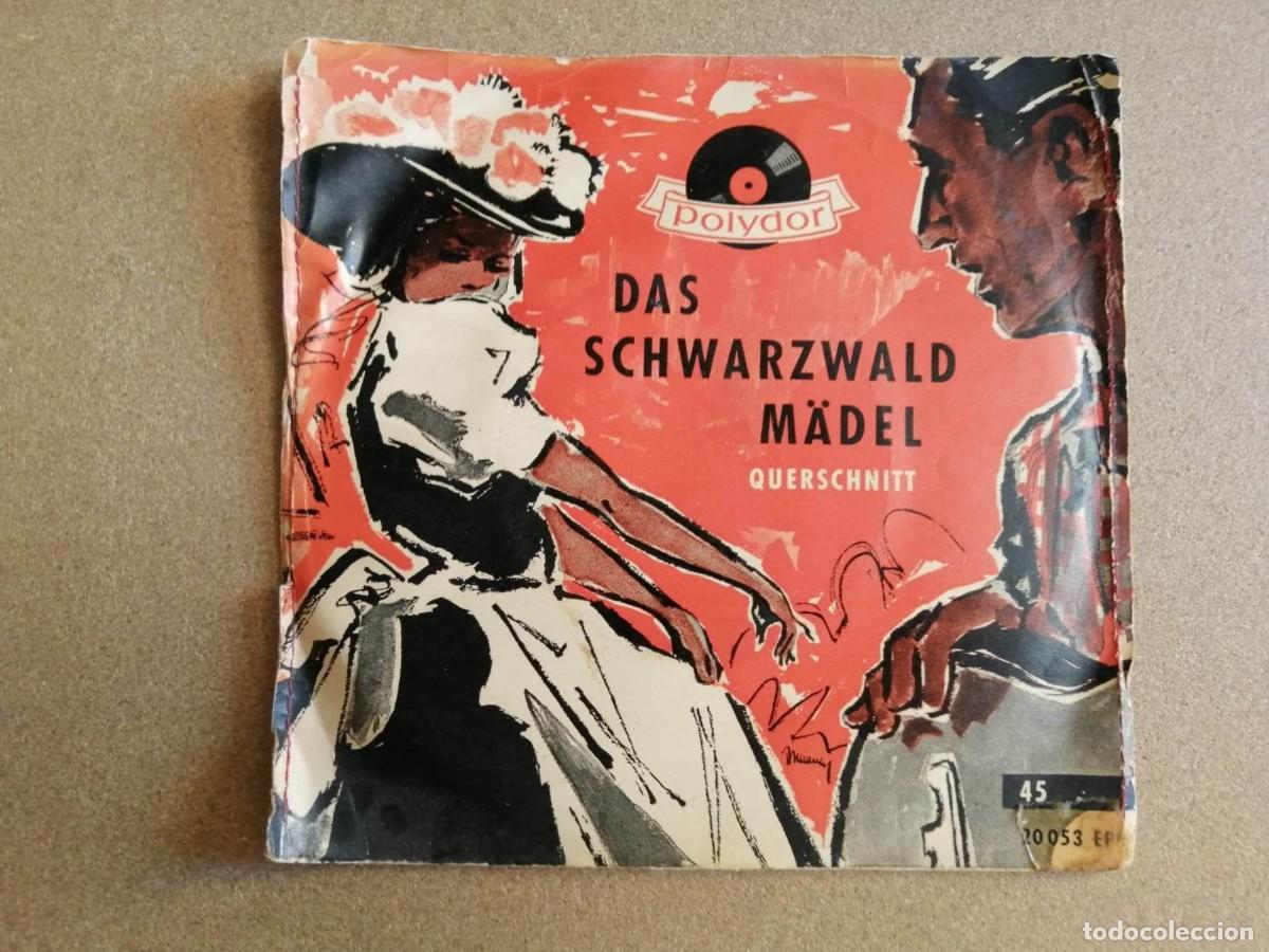 Discos de vinilo: DISCO SINGLE. DAS SCHWARZWALD MADEL QUERSCHNITT