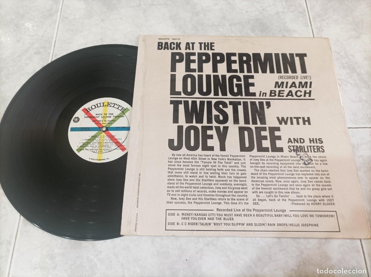 Discos de vinilo: Joey Dee lp original USA - Foto 2