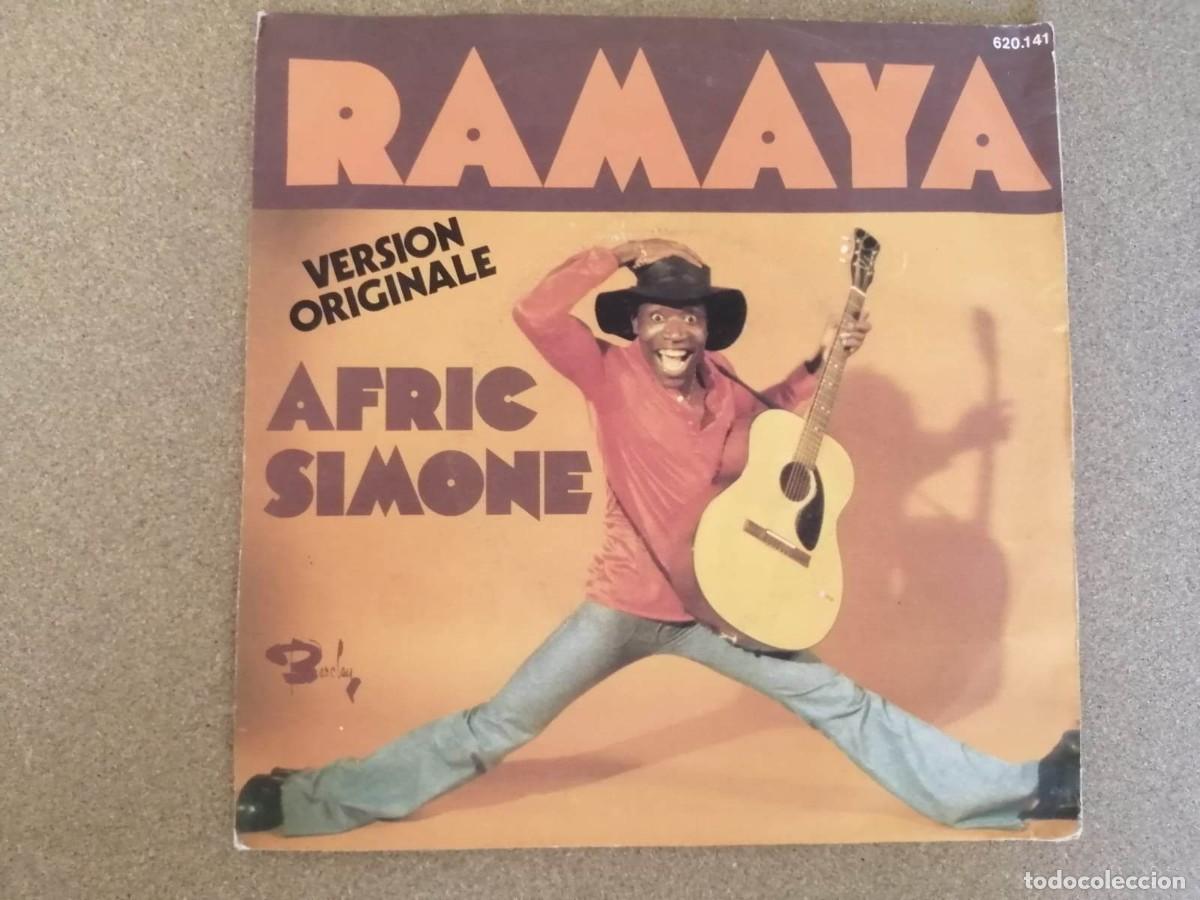Discos de vinilo: DISCO SINGLE. AFRIC SIMONE (RAMAYA) - Foto 1