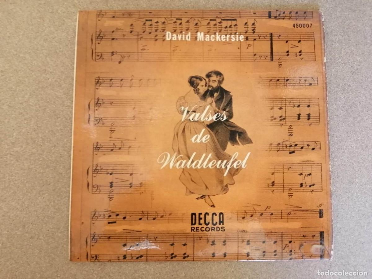 Discos de vinilo: DISCO SINGLE. VALSES DE WALDTEUFEL (DAVID MACKERSIE) DECCA - Foto 1