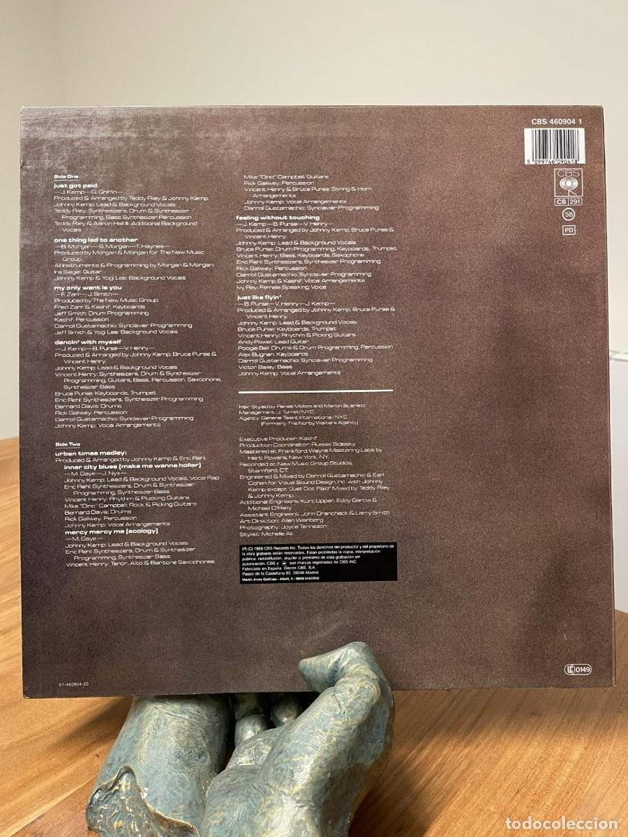 Discos de vinilo: Johnny Kemp - Secrets Of Flying LP - Foto 2