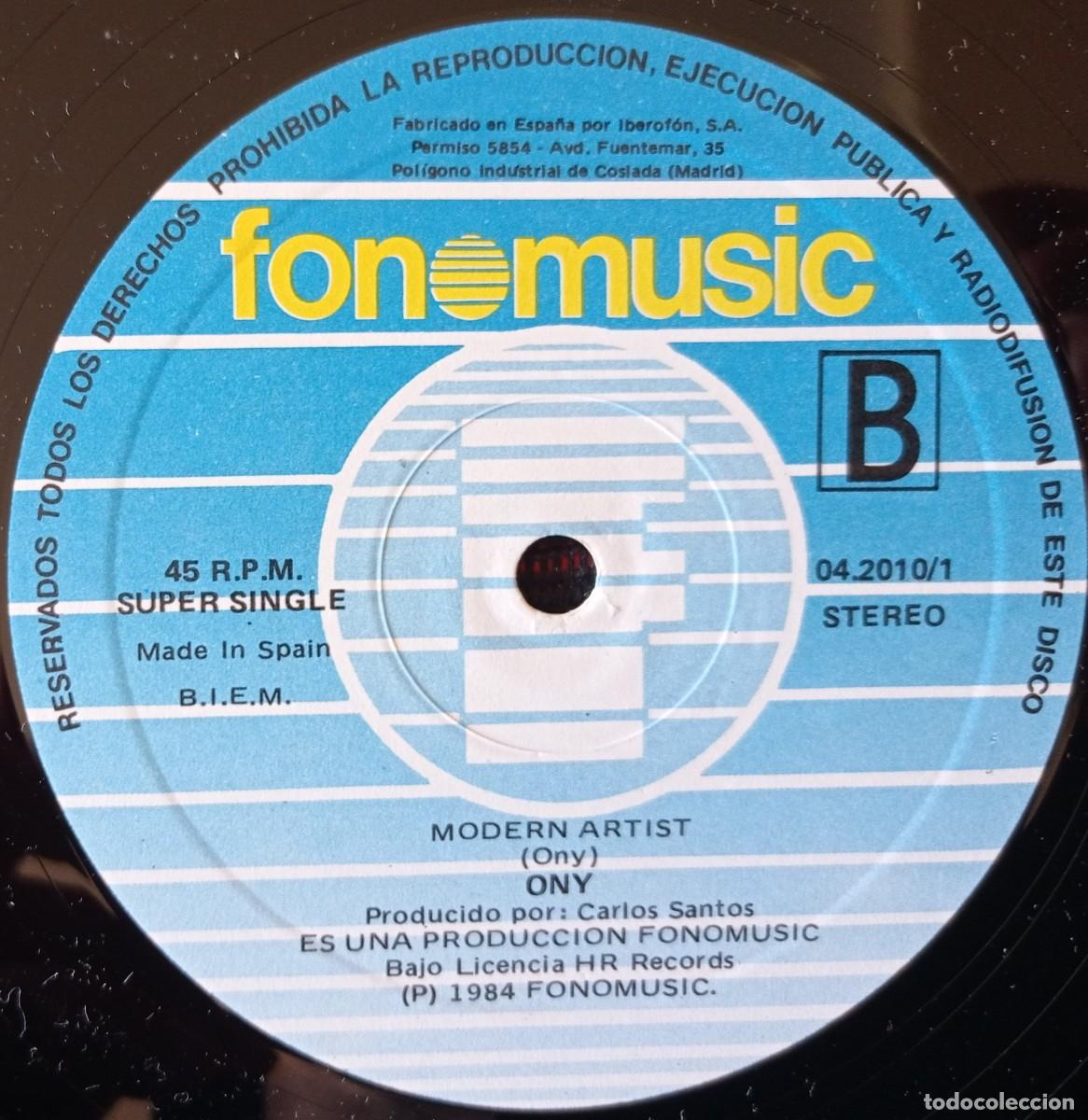 Discos de vinilo: ONY ** Dream World ** MAXI SINGLE VINILO ORIGINAL 1984 - Foto 4