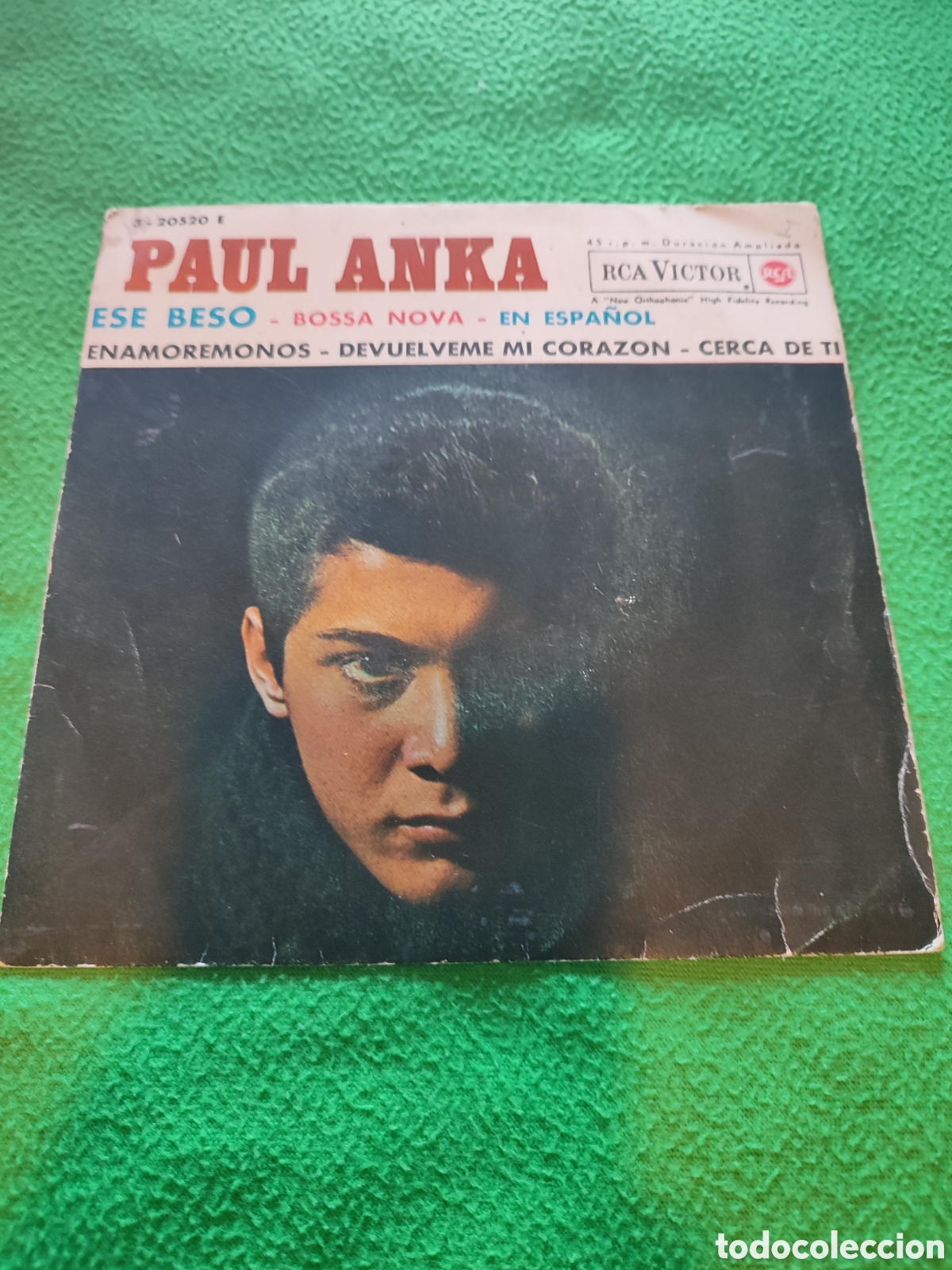 Discos de vinilo: Paul Anka - Ese beso + 3 - Foto 1