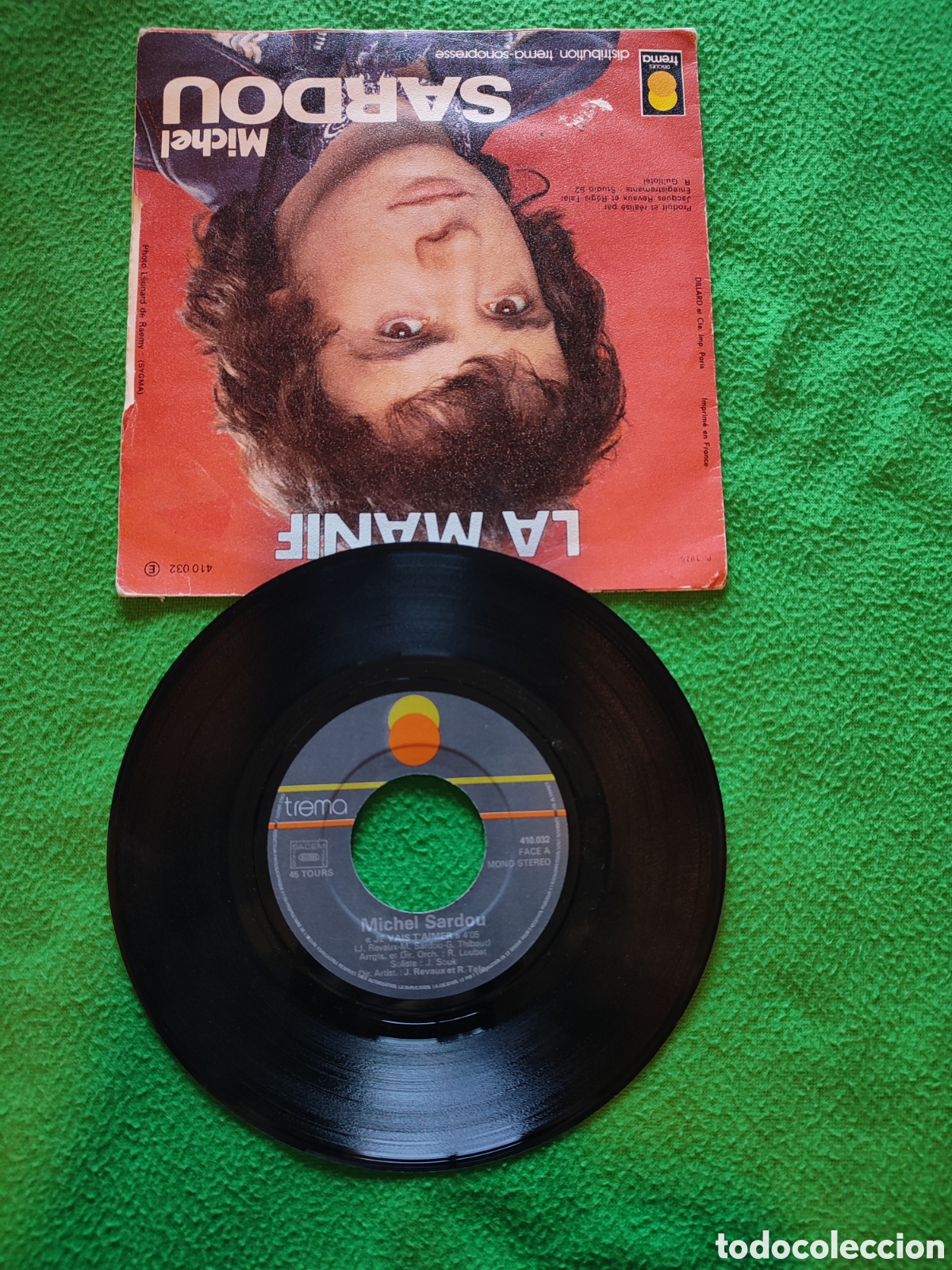 Discos de vinilo: Michel Sardou - Je vais Taimer - Foto 2