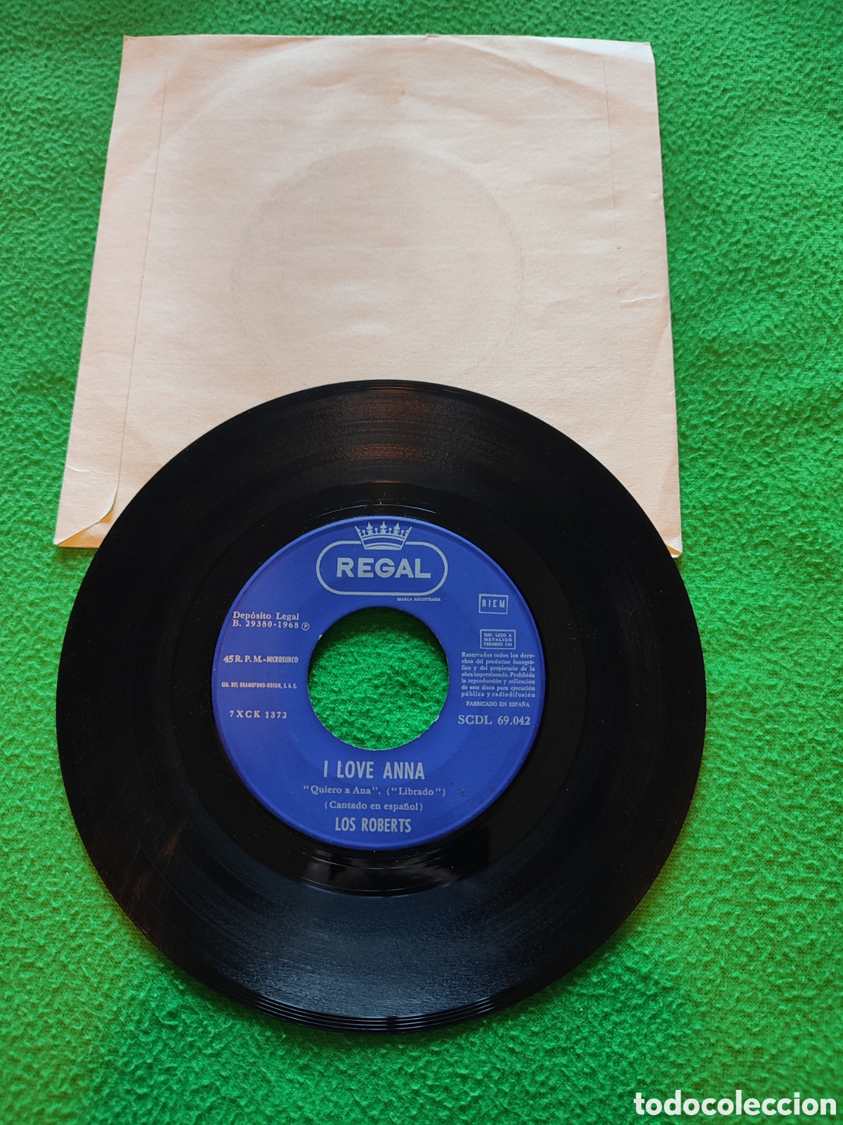 Discos de vinilo: Los Roberts - I Love Anna - Foto 1