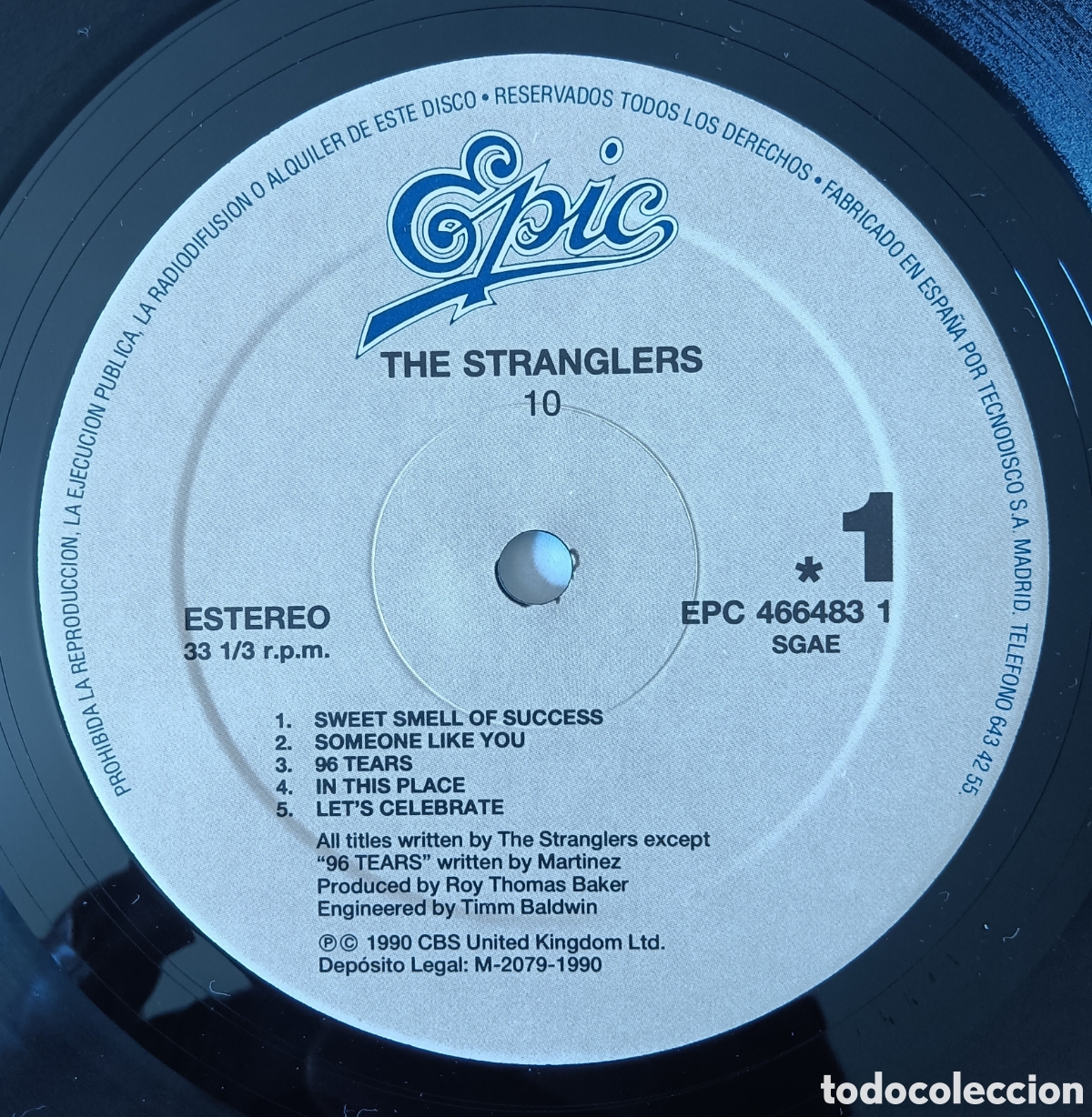 Discos de vinilo: The Stranglers - 10, 1990 - Foto 5