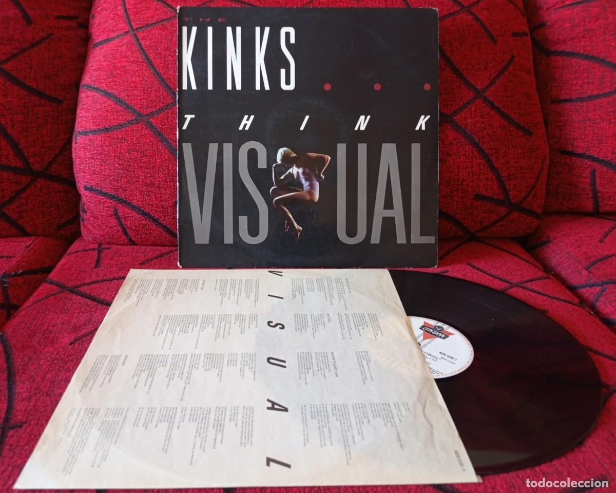 Discos de vinilo: THE KINKS ** Think Visual ** VINILO LP ORIGINAL 1986 CON ENCARTE - Foto 1