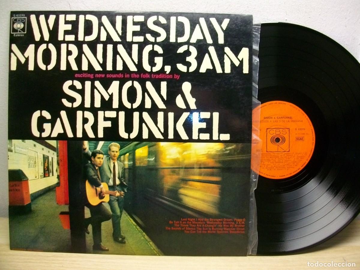Discos de vinilo: Simon & Garfunkel &ndash; Wednesday Morning, 3 A.M. LP - Foto 1
