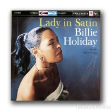 Discos de vinilo: BILLIE HOLIDAY, RAY ELLIS AND HIS ORCHESTRA ‎– LADY IN SATIN DOBLE 12”