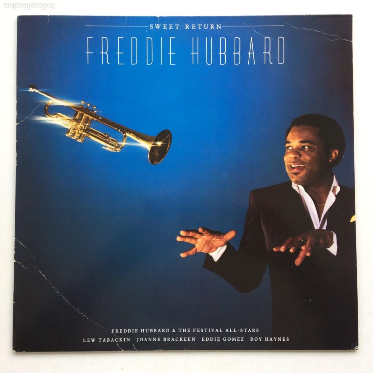 Discos de vinilo: Freddie Hubbard &lrm;&ndash; Sweet Return , Germany 1983 Atlantic - Foto 1