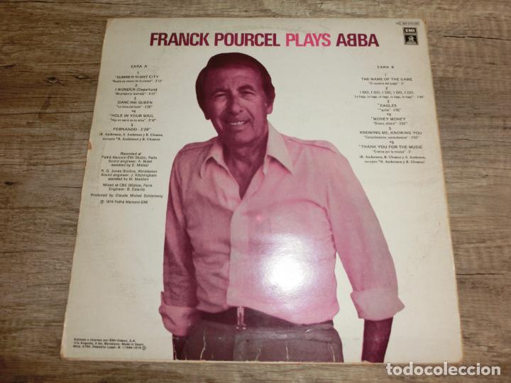 Discos de vinilo: FRANK POURCEL - PLAYS ABBA - Foto 2