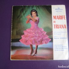 Discos de vinilo: MARIFE DE TRIANA - LOLA ALEGRIAS +3 - EP ALHAMBRA 1962 - CANCION ESPAÑOLA, COPLA