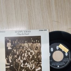 Discos de vinilo: THE BEATLES: HAPPY XMAS DOBLE PROMO STICKER EDICION SPAIN APPLE 1972- EX/EX!!