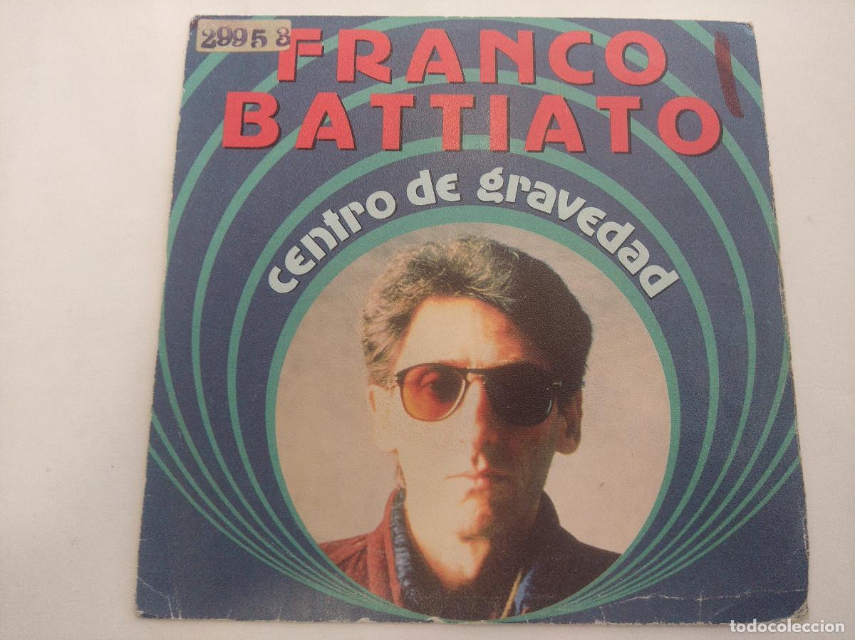 Discos de vinilo: FRANCO BATTIATO/CENTRO DE GRAVEDAD/SINGLE. - Foto 1