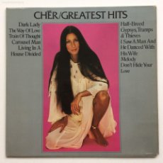 Discos de vinilo: CHÉR ‎– GREATEST HITS , GERMANY 1974 MCA RECORDS