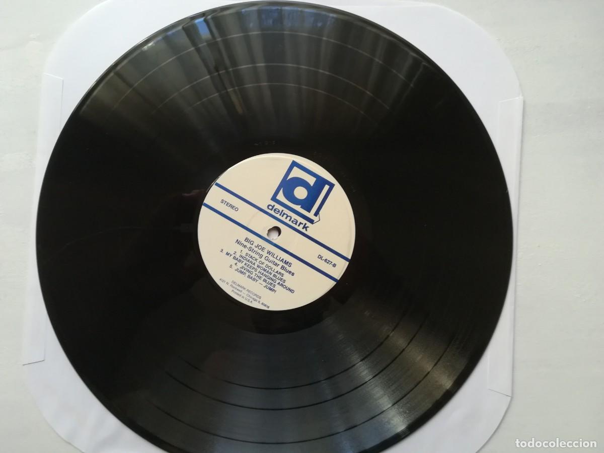 Discos de vinilo: Big Joe Williams. Nine Strings Guitar Blues. LP - Foto 3