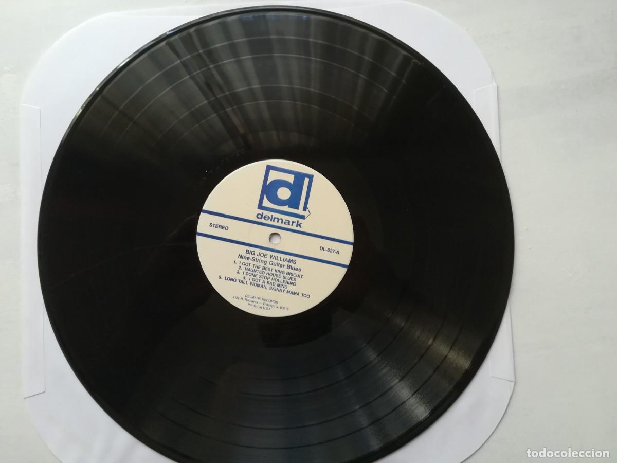 Discos de vinilo: Big Joe Williams. Nine Strings Guitar Blues. LP - Foto 5