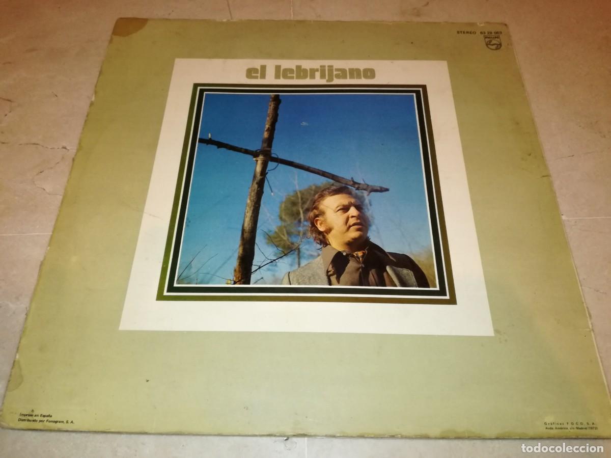 Discos de vinilo: EL LEBRIJANO-LA PALABRA DE DIOS A UN GITANO-GATEFOLD-ORIGINAL 1972 - Foto 2