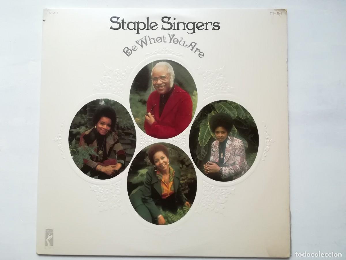 Discos de vinilo: Staple Singers. Be What You Are. LP - Foto 1