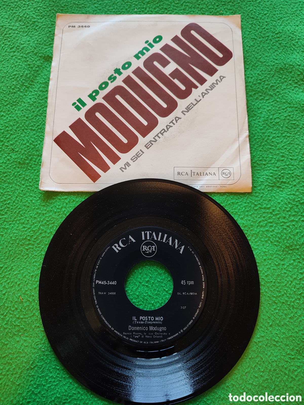Discos de vinilo: Domenico Modugno - Il posto mio - Foto 2