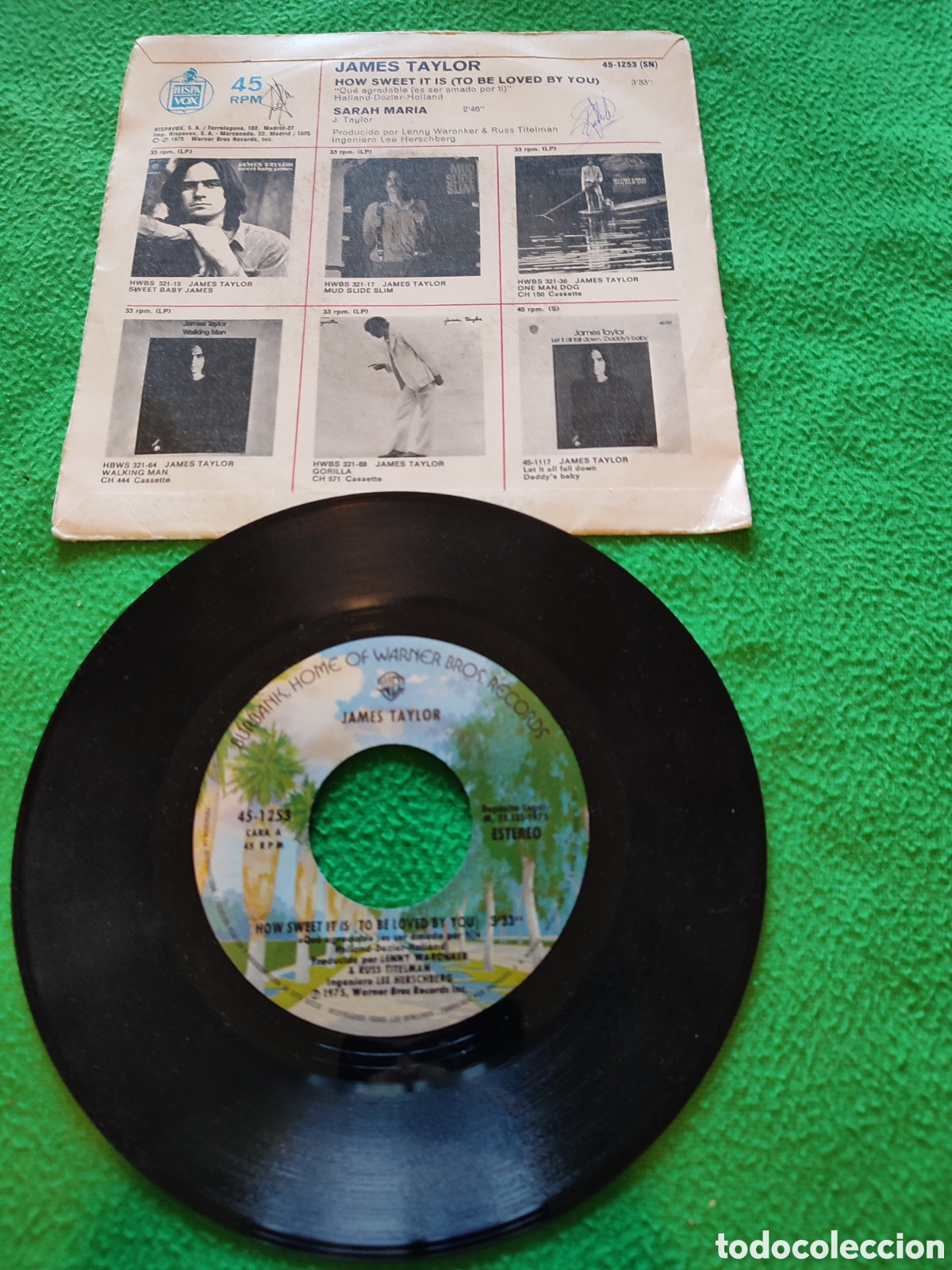 Discos de vinilo: James Taylor - How Sweet It is - Foto 2