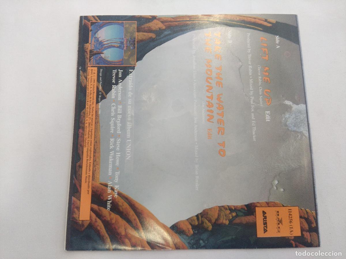 Discos de vinilo: YES/LIFT ME UP/SINGLE. - Foto 3