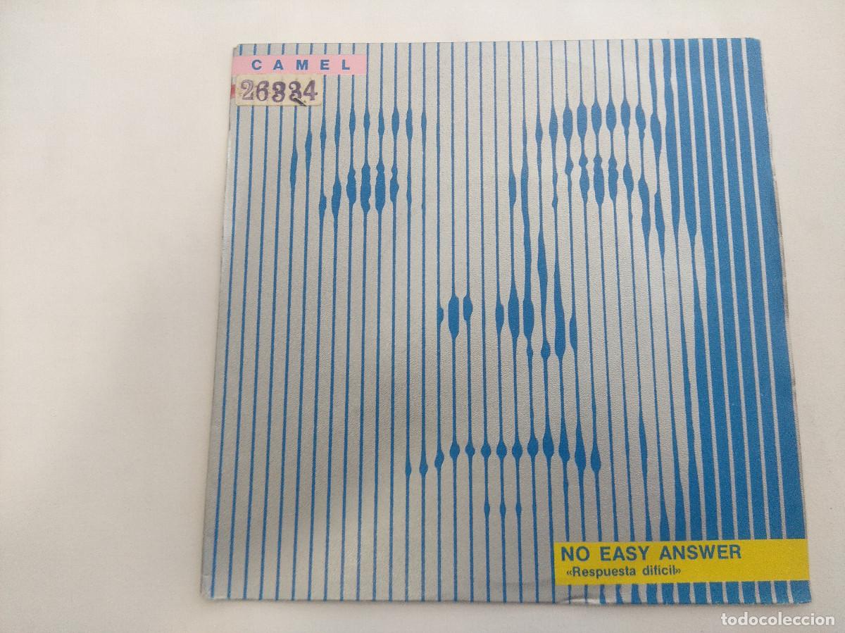Discos de vinilo: CAMEL/NO EASY ANSWER/SINGLE PROMOCIONAL. - Foto 1