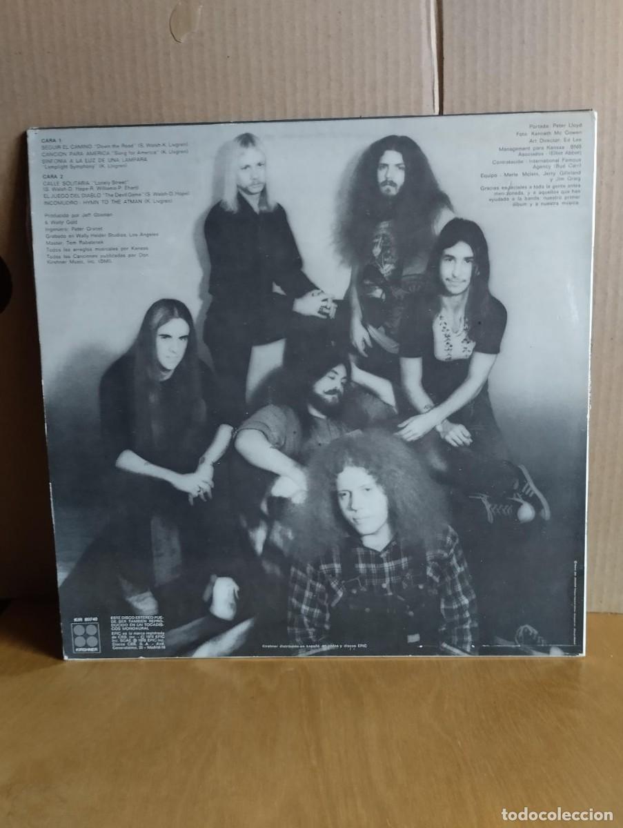 Discos de vinilo: KANSAS ---- CANCIONES PARA AMERICA - Foto 2