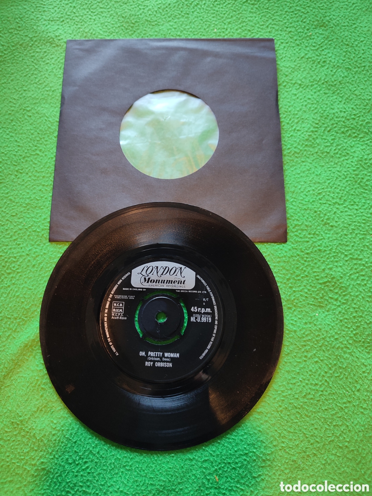 Discos de vinilo: Roy Orbison - Oh Pretty woman - Foto 1