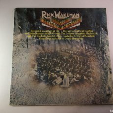 Discos de vinilo: RICK WAKEMAN - JOURNEY TO THE CENTRE OF THE EARTH - LP VINILO - GATELFOLD 1977 SPAIN