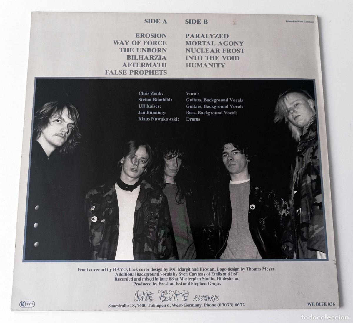 Discos de vinilo: LP EROSION - MORTAL AGONY - Foto 2