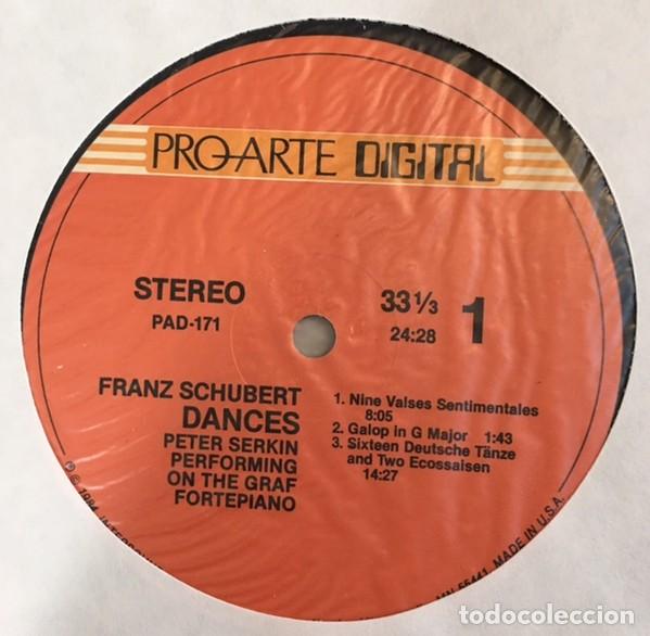 Discos de vinilo: Schubert - Peter Serkin &ndash; Dances - Foto 3