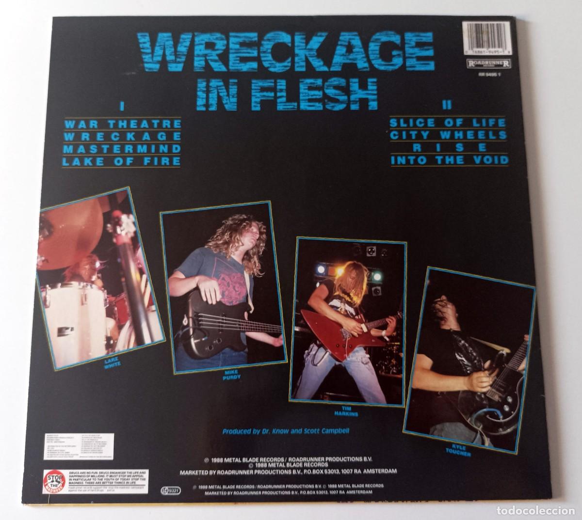 Discos de vinilo: LP DR KNOW - WRECAGE IN FLESH - Foto 2